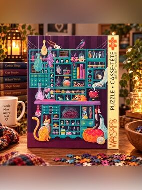 NWT Witches' Workshop 1000-piece jigsaw puzzle by WerkShoppe